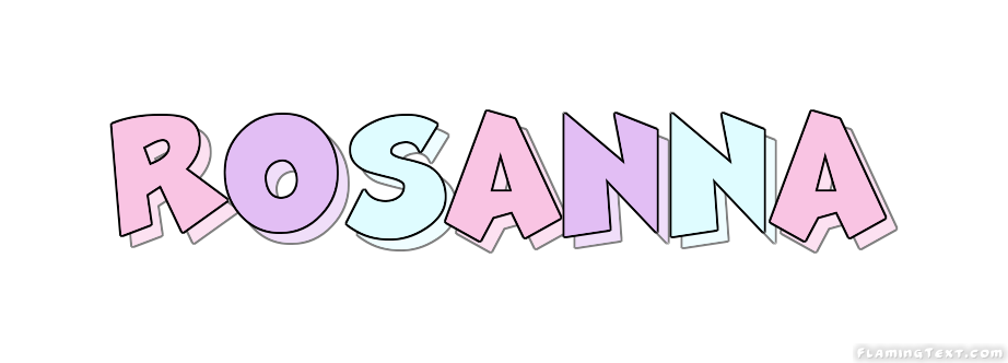 Rosanna شعار