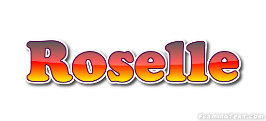 Roselle 徽标