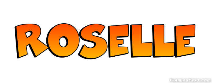 Roselle 徽标