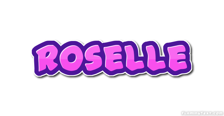 Roselle 徽标
