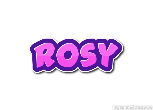 Rosy Logo | Free Name Design Tool from Flaming Text