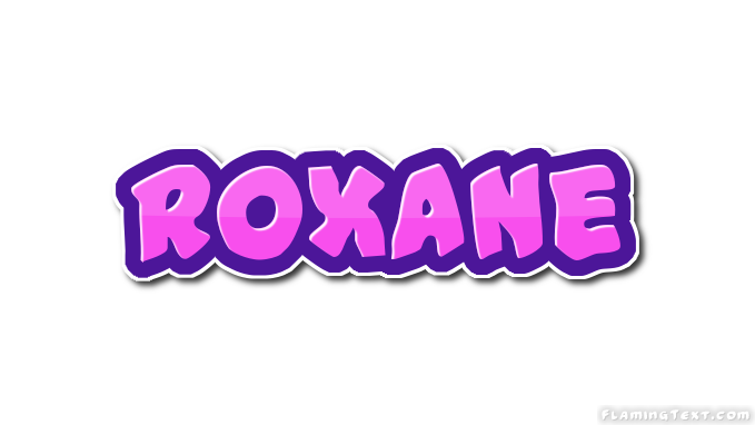 Roxane 徽标