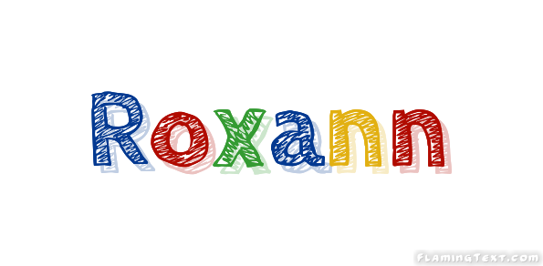 Roxann 徽标