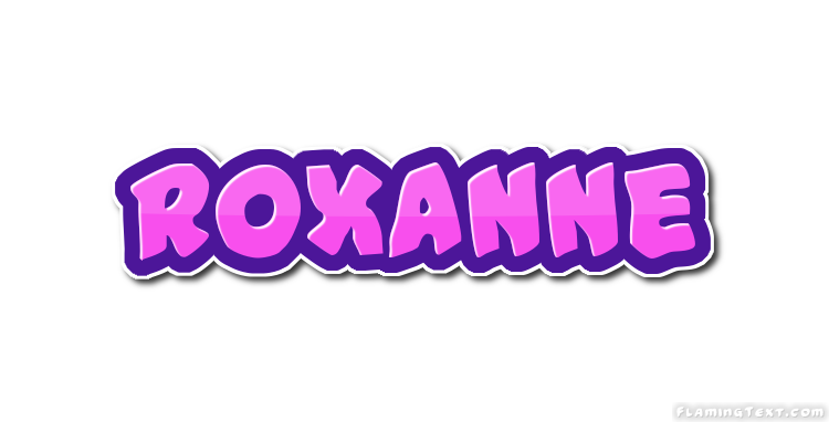 Roxanne 徽标