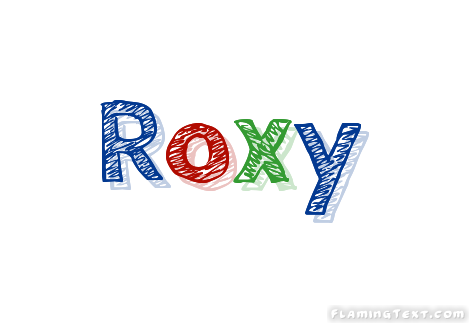 Roxy Logo Sticker - White / Silver