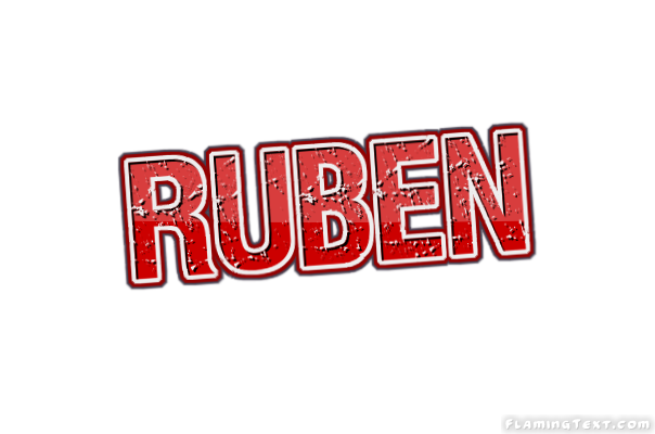 Ruben Logo | Free Name Design Tool from Flaming Text