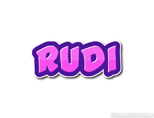 Rudi 徽标