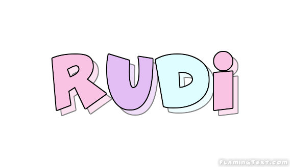 Rudi ロゴ