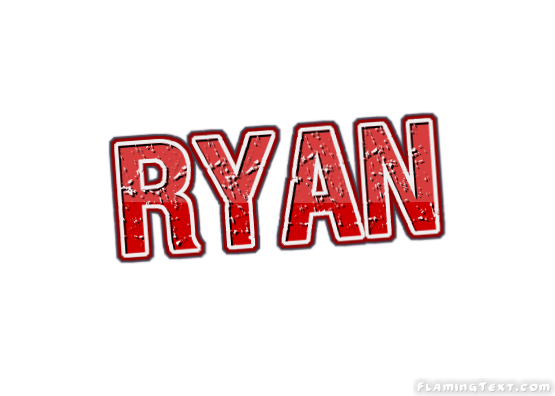 Ryan Logo | Free Name Design Tool from Flaming Text