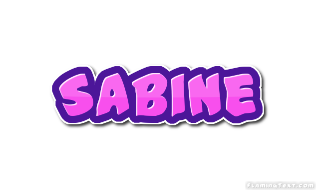 Sabine 徽标