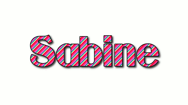 Sabine شعار