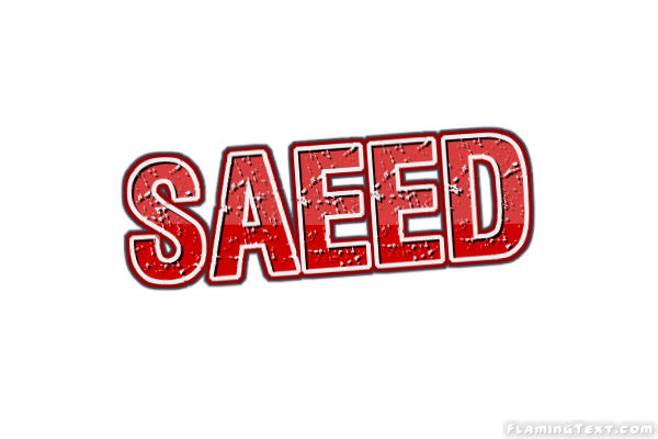 Saeed ロゴ