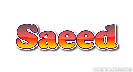 Saeed 徽标