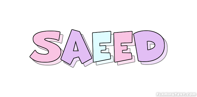 Saeed Logo