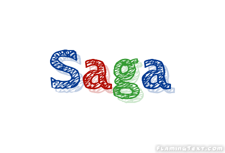 Saga شعار