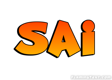 Sai Logo Free Name Design Tool From Flaming Text