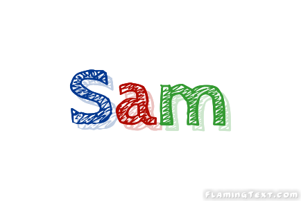 the letters sam
