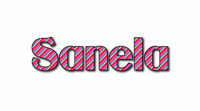 Sanela ロゴ
