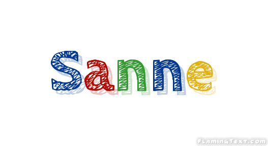 Sanne ロゴ
