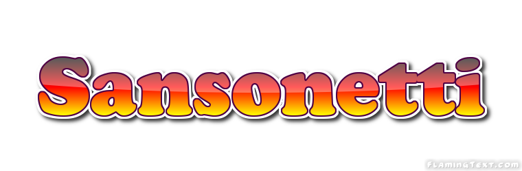 Sansonetti شعار