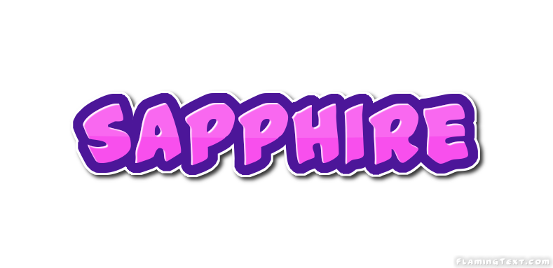 Sapphire شعار