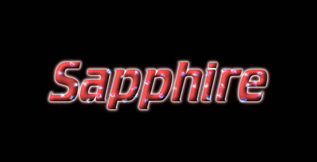 Sapphire 徽标