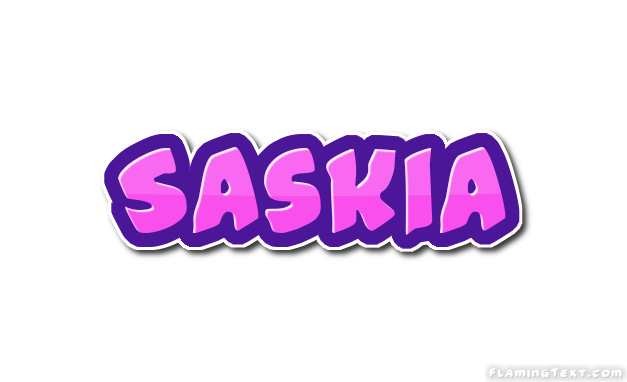 Saskia شعار