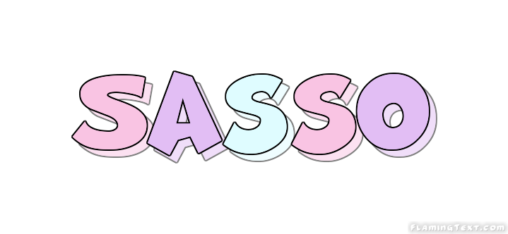 Sasso شعار