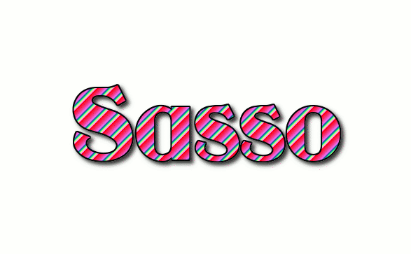 Sasso شعار