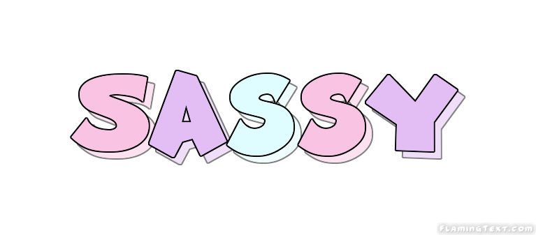 Sassy Logotipo