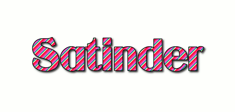 Satinder ロゴ