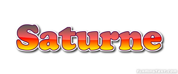 Saturne شعار