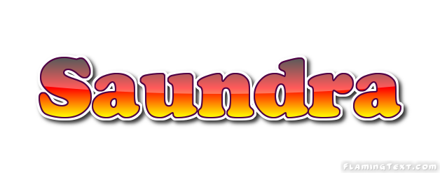 Saundra ロゴ