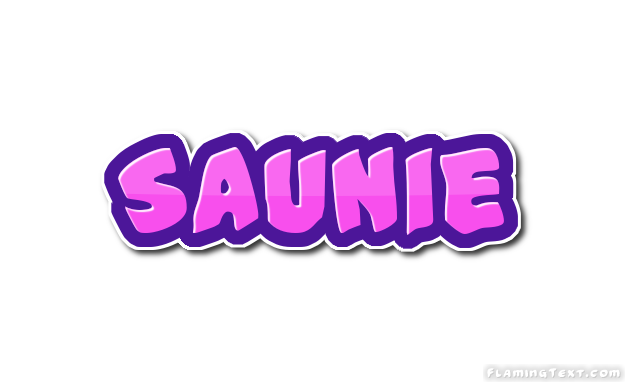 Saunie ロゴ