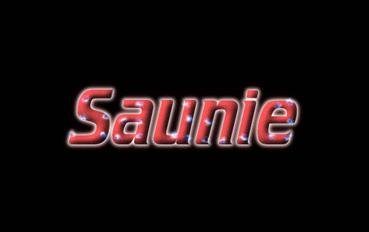 Saunie شعار