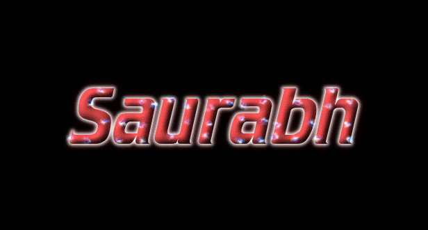 Saurabh 徽标
