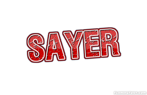 Sayer 徽标