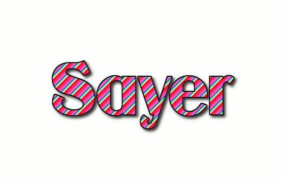 Sayer شعار