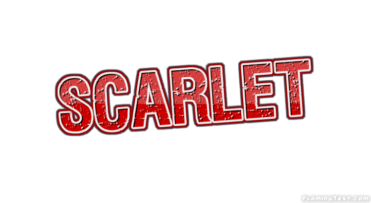 Scarlet شعار