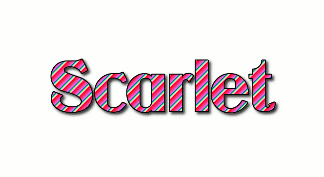 Scarlet شعار