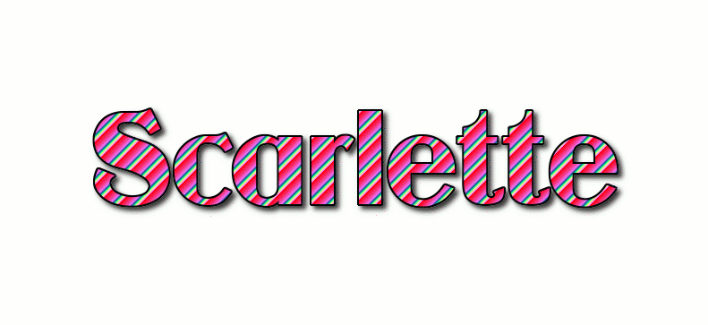 Scarlette ロゴ