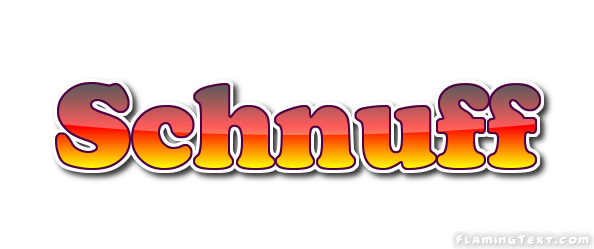 Schnuff ロゴ フレーミングテキストからの無料の名前デザインツール