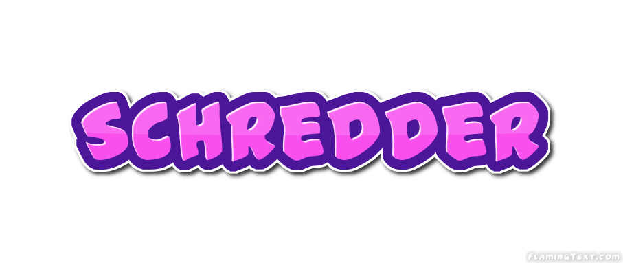 Schredder ロゴ