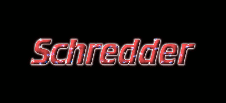Schredder شعار