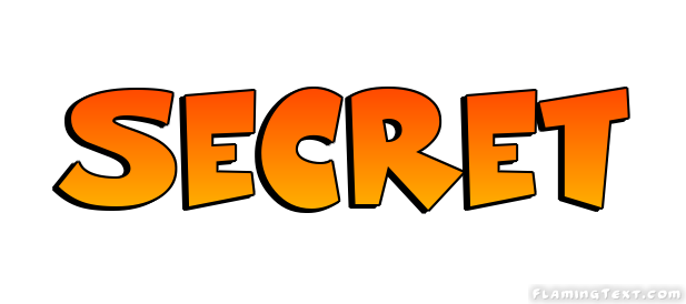 Secret Logo  Free Name Design Tool from Flaming Text