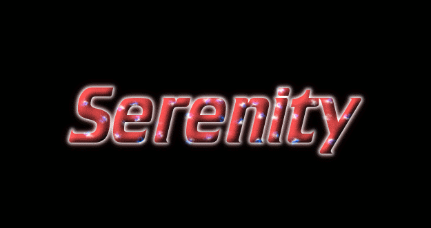 serenity name meaning hindi