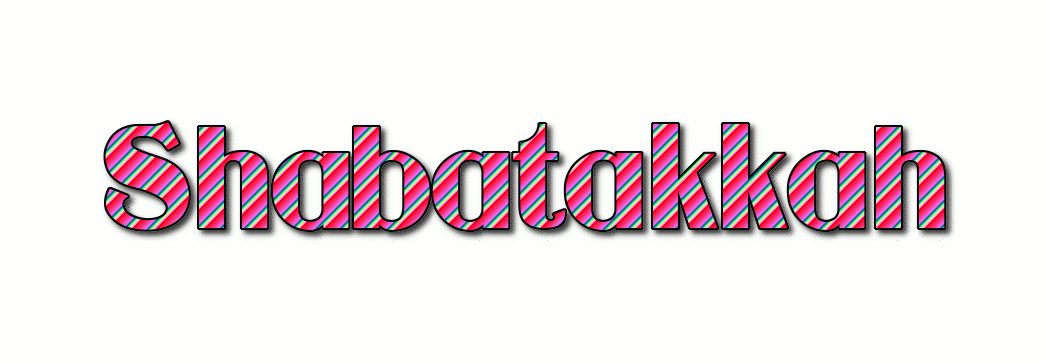 Shabatakkah شعار