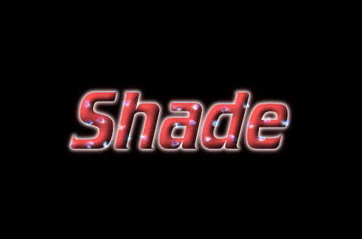 Shade Лого Бесплатный инструмент для дизайна имени от Flaming Text