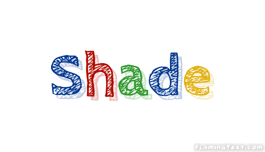 Shade Лого Бесплатный инструмент для дизайна имени от Flaming Text