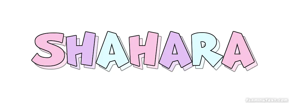 Shahara Logo